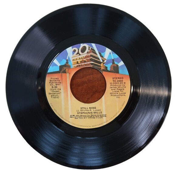 Stephanie Mills "Never Knew Love Like This Before" & "Still Mine" 20th Century F - Picture 5 of 6